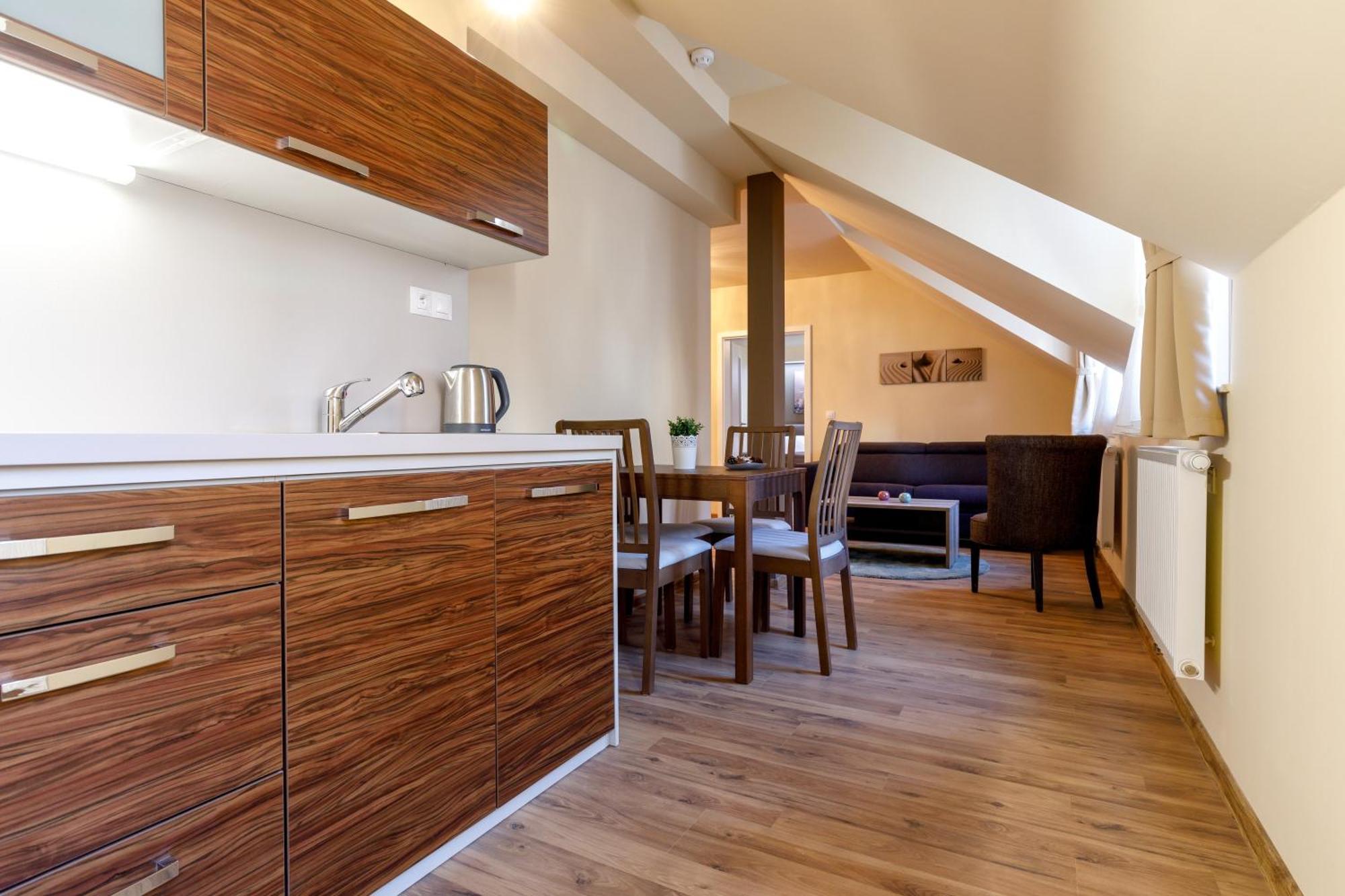 Apartments Menuet Karlsbad Rum bild
